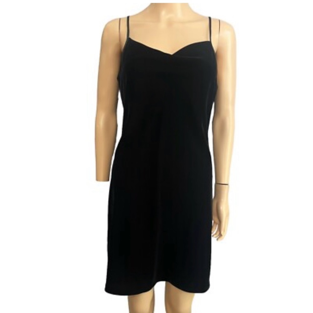 Banana Republic Elegant Black Mini Dress